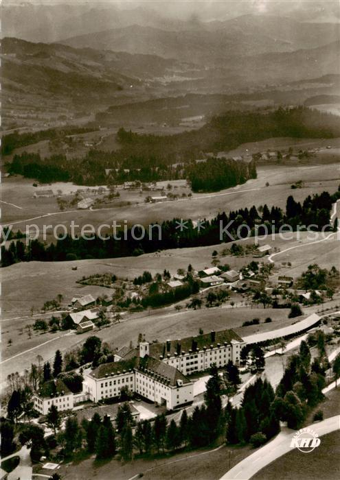 Lindenberg Allgaeu Sanatorium Lindenberg Fliegeraufnahme