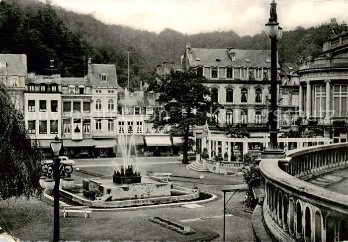 Spa Belgium Le Casino et la Fontaine lumineuse