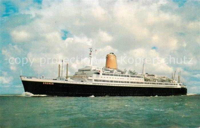 Schiffe Oceanliner Flaggschiff des Norddeutschen Lloyd Bre