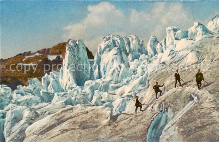Bergsteigen Klettern Rhonegletscher Glacier du Rhone
