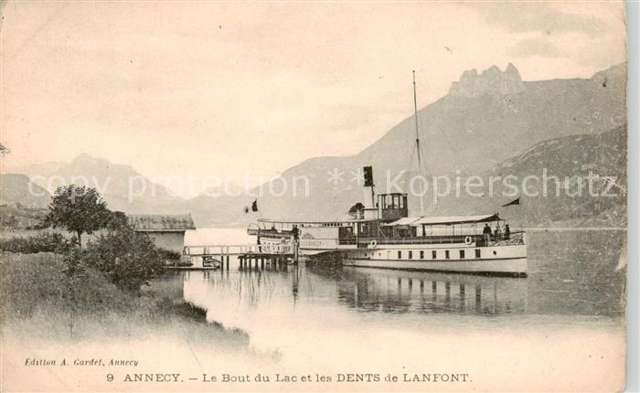 Dampfer Binnenschifffahrt Annecy