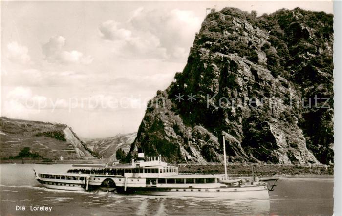 Schiffe Binnenschifffahrt Die Loreley