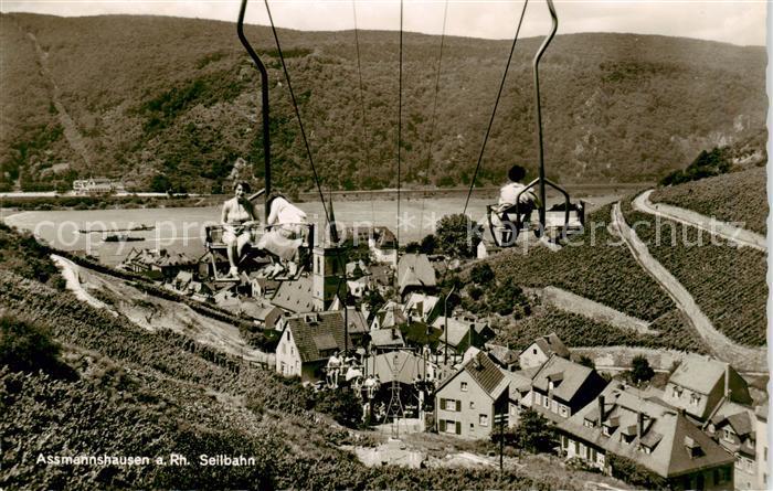 Sessellift Chairlift Telesiege Assmannshausen