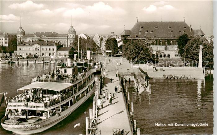 Schiffe Binnenschifffahrt Hafen Konstanz Bodensee