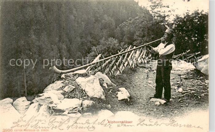 Alphorn Cor des Alpes-- Alphornblaeser