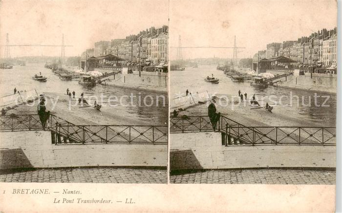 Bruecken Bridges Ponts Bretagne Nantes le pont transbordeur