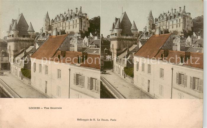 Loches 37 Indre-et-Loire Vue Generale