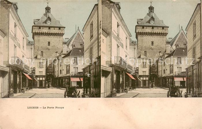Loches 37 Indre-et-Loire La porte Picoys