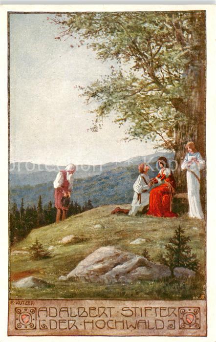 Kutzer E. Adalbert Stifter Der Hochwald