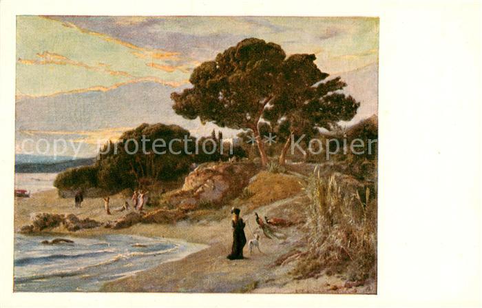 Stueckelberg Ernst Spaziergang am Meer
