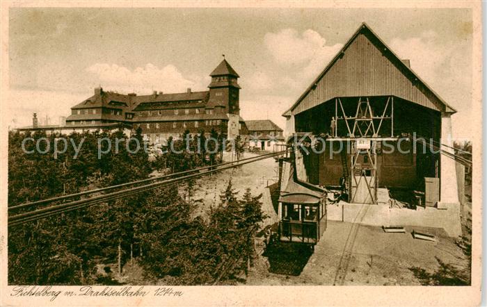 Seilbahn Cable-Car Telepherique Fichtelberg Oberwiesenthal
