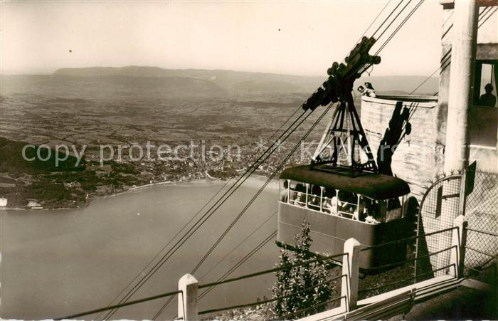Seilbahn Cable-Car Telepherique Veyrier du lac Annecy