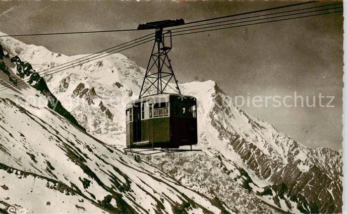 Seilbahn Cable-Car Telepherique Chamonix Mont blanc