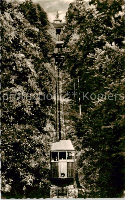 Zahnradbahn Rack Railway-- Baden Baden Merkurbergbahn