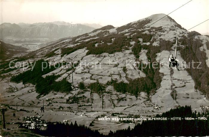 Sessellift Chairlift Telesiege Westendorf