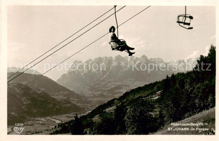 Sessellift Chairlift Telesiege St. Johann im Pongau