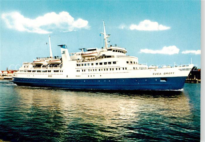 Schiffe Oceanliner M/S Svea Drott Travemuende Kopenhagen Haelsingborg