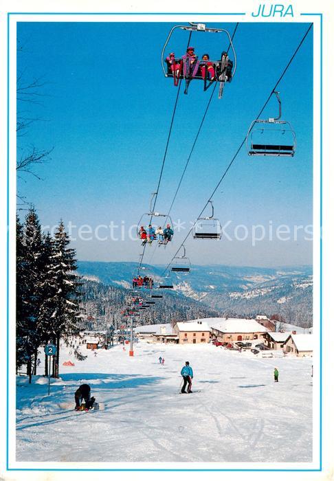 Sessellift Chairlift Telesiege Haut-Jura Les rousses