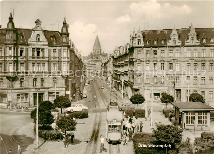 Eisenbahn Railway Chemin de Fer Goerlitz Brautwiesenplatz