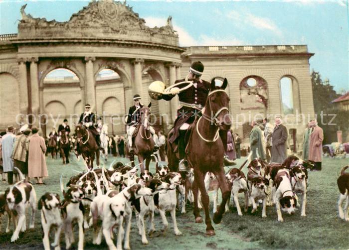 Jagd Chasse Hunting Chantilly Chasse a Courre