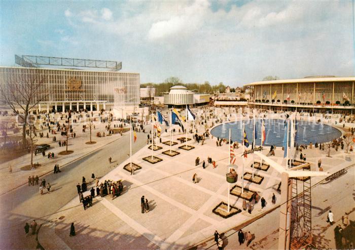 Exposition Universelle Bruxelles 1958 Die Pavillonen von U.S.S.R Arabischen Laen