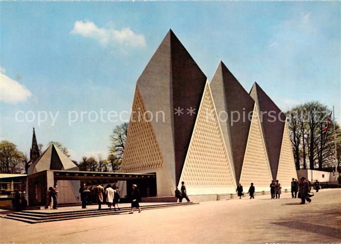 Exposition Universelle Bruxelles 1958 Pavillon von Gross Britannien