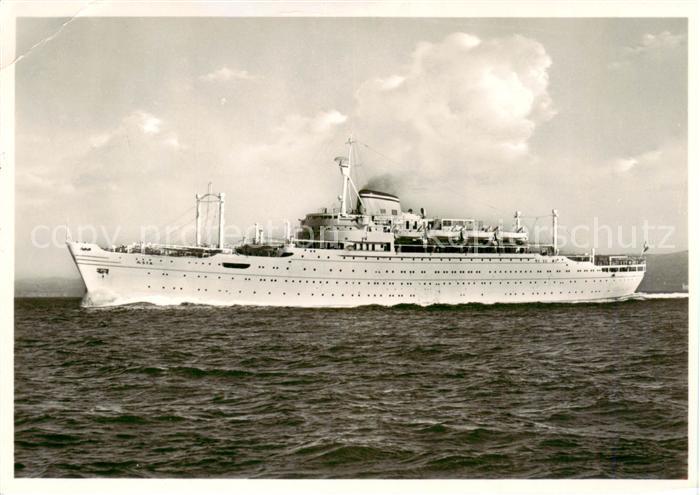 Schiffe Oceanliner M.N Asia