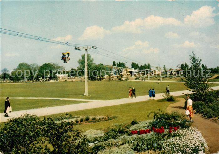 Sessellift Chairlift Telesiege Rheinpark Koeln Deutz