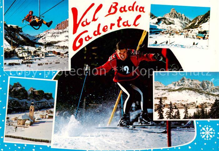 Sessellift Chairlift Telesiege Val Badia Gadertal