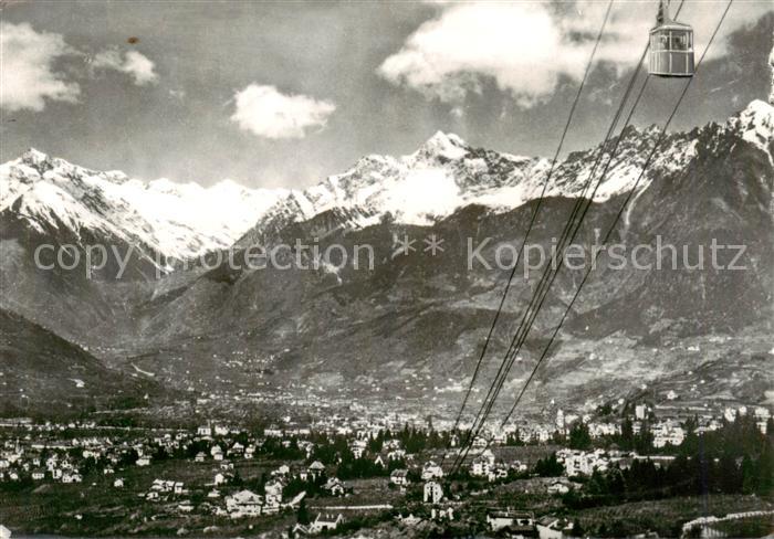 Seilbahn Cable-Car Telepherique Merano