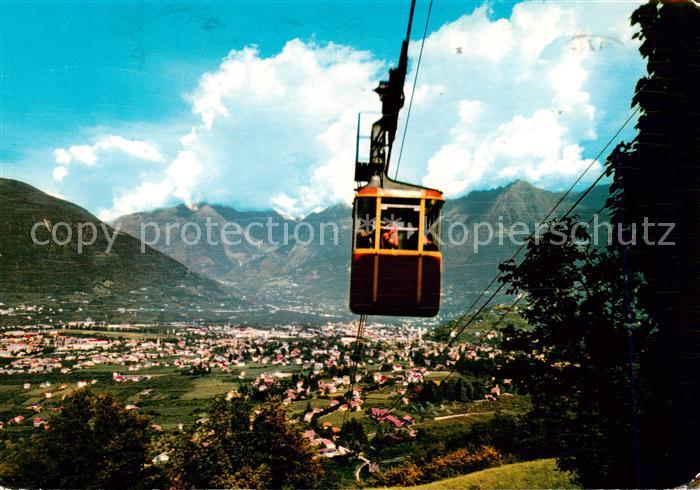 Seilbahn Cable-Car Telepherique Merano