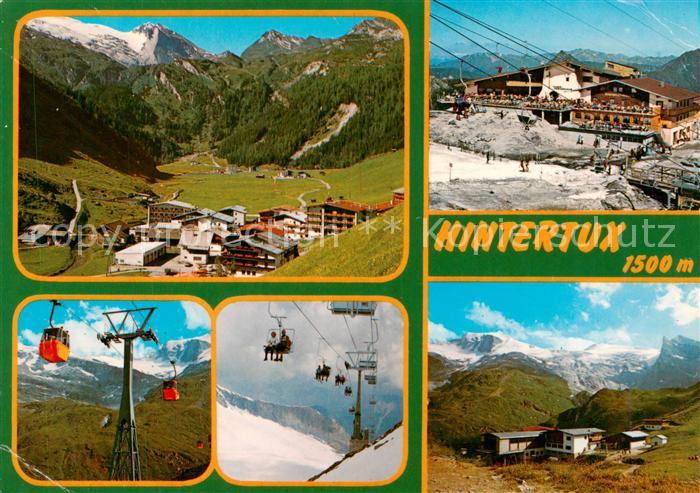 Sessellift Chairlift Telesiege Hintertux