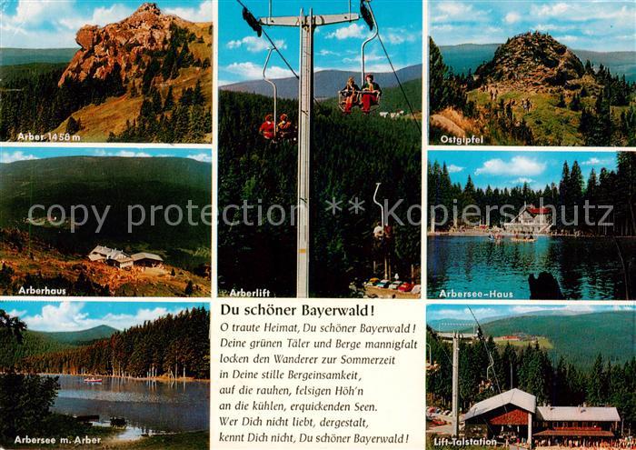 Sessellift Chairlift Telesiege Arber Bayer. Wald