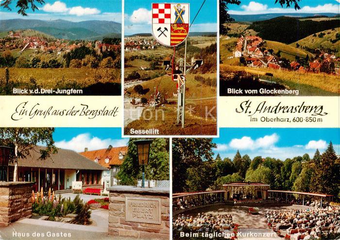 Sessellift Chairlift Telesiege St. Andreasberg Oberharz