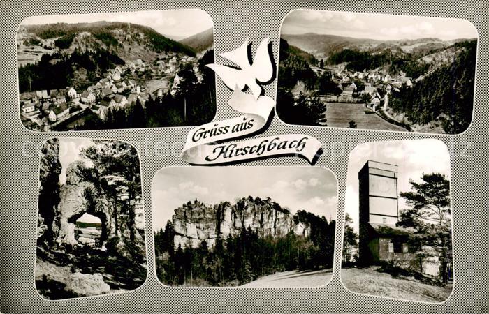 Hirschbach Oberpfalz Panorama Teilansichten