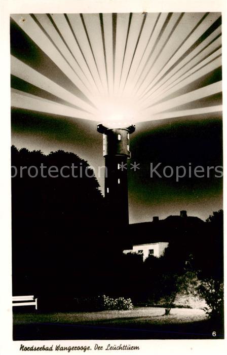 Wangerooge Wangeroog Nordseebad Der Leuchtturm