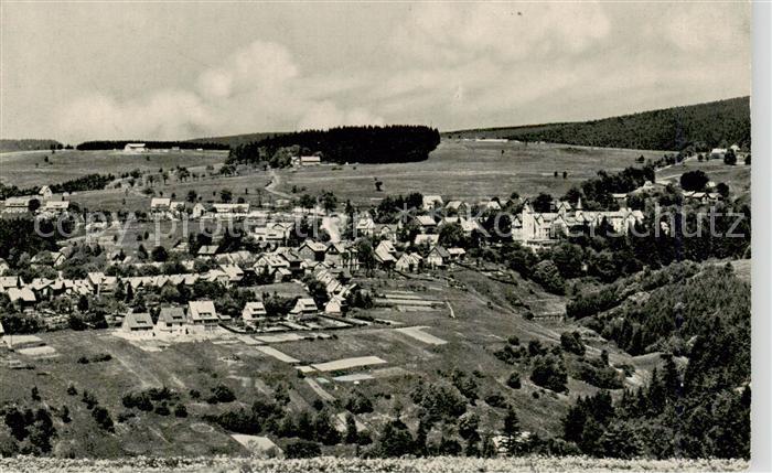 St Andreasberg Harz Blick vom Skilift