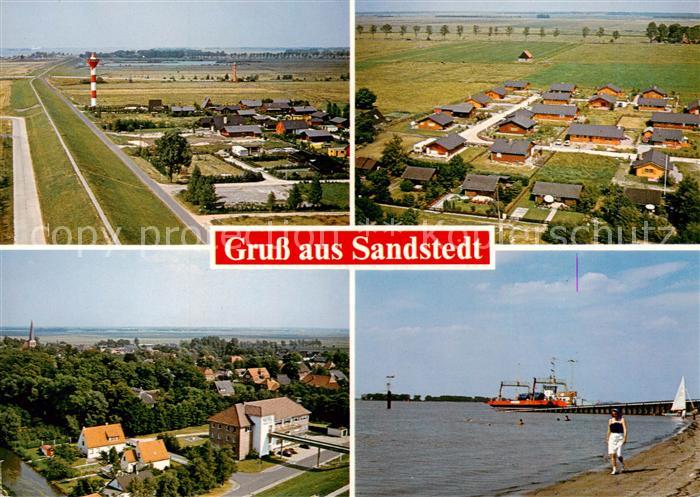 Sandstedt Fliegeraufnahmen Schiffsanleger