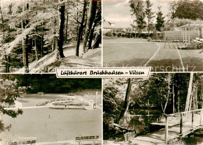 Bruchhausen-Vilsen Heiligenberg Ringwall Buergerpark Kneippanlage Muehlenteich