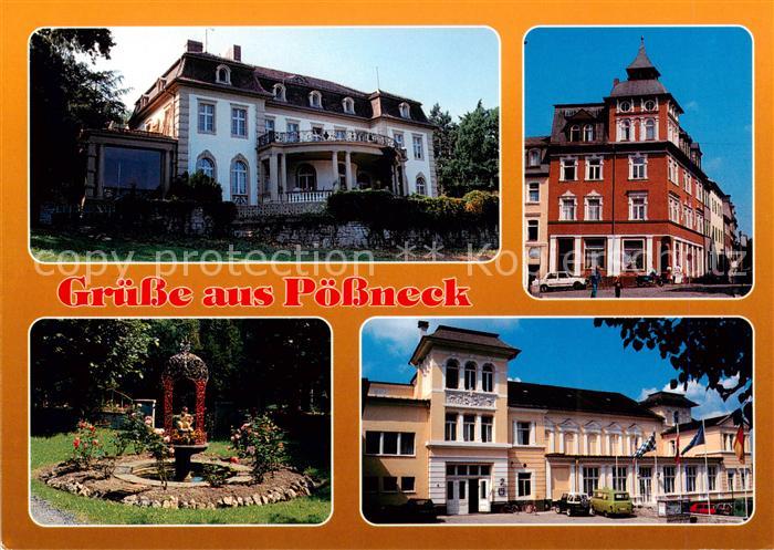 Poessneck Villa Altenberg Boulevard Parkanlage Schuetzenhof