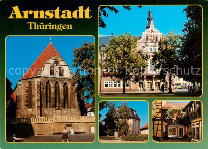 Arnstadt Ilm Bachkirche Rathaus Himmelfahrtskirche Zum Hut