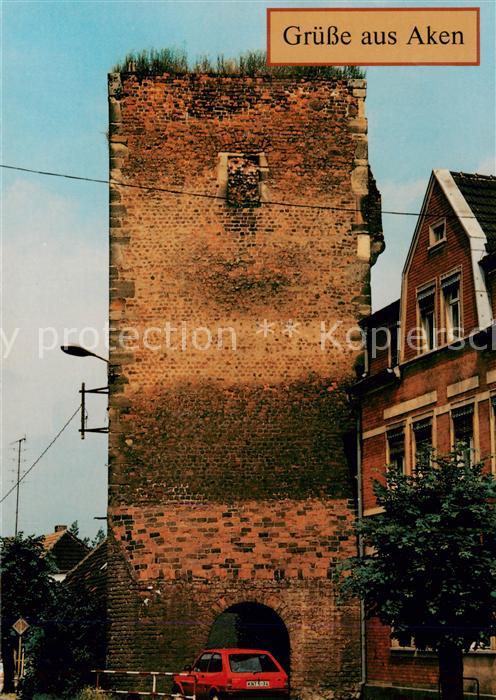 Aken Elbe Dessauer Turm