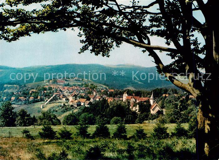 St Andreasberg Harz Blick von den drei Jungfern