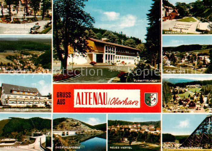 Altenau Harz Kurmittelhaus Panorama Kurhotel Cafe Okertalsperre Neues Viertel Ko