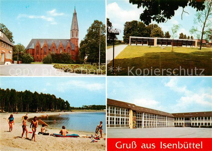 Isenbuettel Kirche Hallen Strandpartie