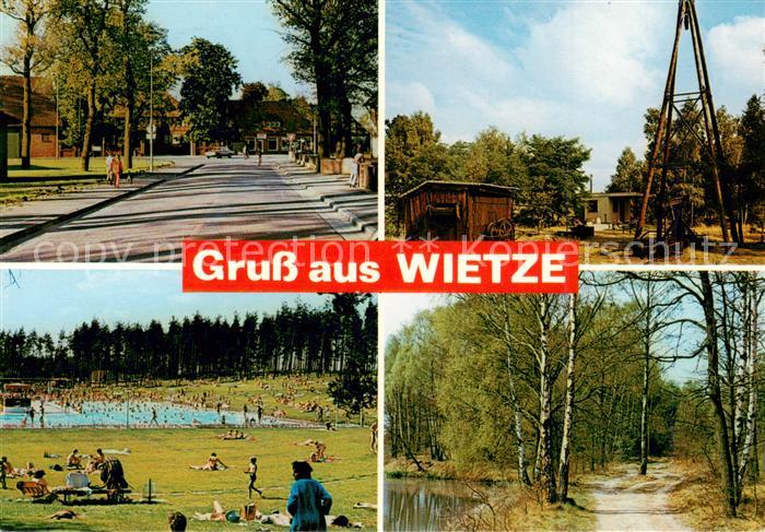 Wietze Celle Ortsstrasse Glockenturm Freibad Waldweg
