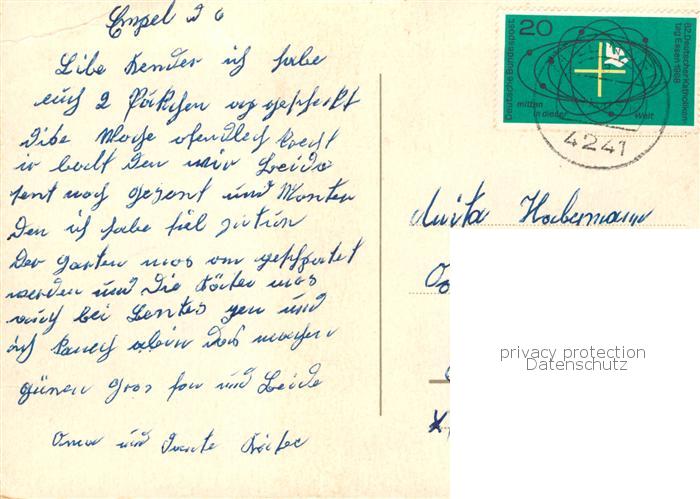 Wunstorf Stiftskirche Teilansicht Ratskeller Regatta Segeln auf dem Meer Abend a – Bild 2