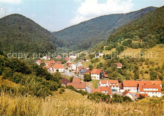 Wieda Blick ins Kastental
