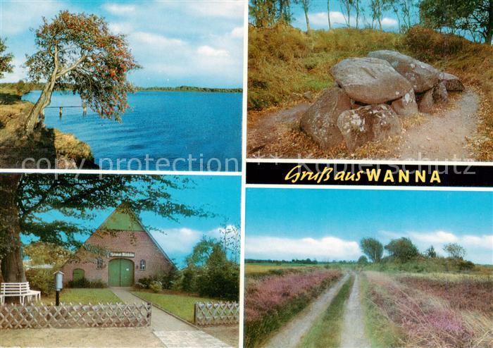 Wanna Elbepartie Scheune Felsen Heidelandschaft