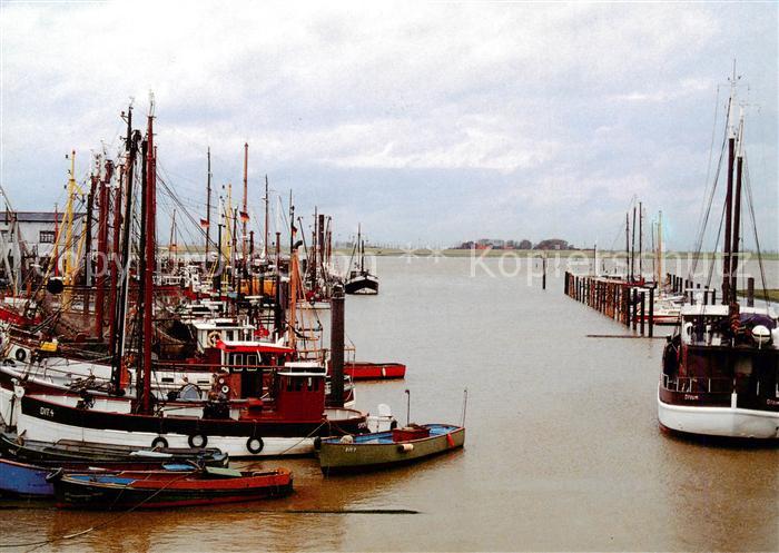 Ditzum Hafen Fischkutter